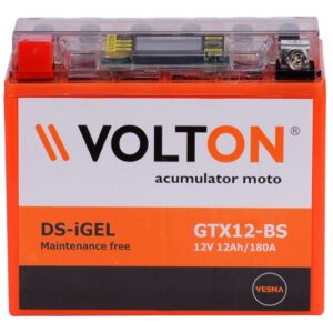 Baterie moto VOLTON GEL GTX12-BS 12V 12 Ah
